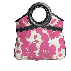 Victoria’s Secret Floral Canvas Handbag Purse